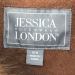 Jessica London Hooded Faux Fur Trim Winter Coat Photo 6