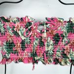 Lost + Wander  Meet me in Bali Strapless Top & Smocked Bottom Bikini Set Small Photo 1