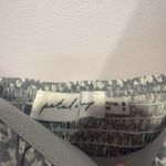 Petal and Pup  blue crop top floral long sleeve Photo 1