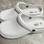 BH Clog Mule Women Sz 10 White Foam Comfort Shoes w Sport Mode New S Photo 3