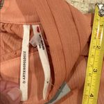 Anthropologie NEW WOMENS  Sheer Blouse in Terracotta Medium Photo 7