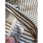 Reformation Jeans Women's 30 Beige Cowboy Striped High-Rise Straight B95 Photo 5