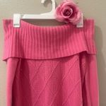 Over the shoulder sweater Pink Photo 4