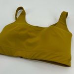 Athleta  Advanced Sports Bra "Oxidized Yellow" Bright Citron green plus size 34DD Photo 4