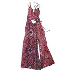 Raga Anthropologie Maxi Dress Women Small  Boho KeyHole Slit Festival Hippie Rave Photo 1