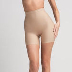 SKIMS  Body zoned mid thigh short clay small New with Tags Photo 0