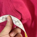 Mirasol Jean Jacket Women's Size Large Button Cotton Embroidered Magenta Pink Photo 7