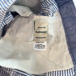 LL Bean Blue Patchwork Seersucker Favorite Fit Cotton Bermuda Shorts Size 6 Photo 12