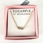 Sugarfix  Womens Necklace E Initial Rhinestones Photo 0