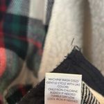 Christopher & Banks  Red And Green Plaid Vest Size Small Photo 6