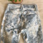 Good American nwt //  good legs raw hem tie dye jeans Photo 5