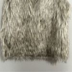 Cupcakes and Cashmere  neutral faux fur vest women’s size small Photo 4