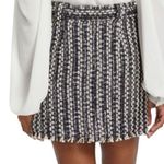 RAMY BROOK
Ashley Belted Tweed Mini Skirt Sz 10 Blue Photo 3
