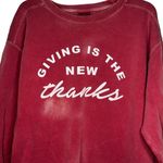 Comfort Colors ‎ "Giving Is The New Thanks" Sweatshirt Photo 1