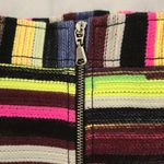 House of Holland Gina Mini Skirt Neon Funky Art US 4, UK 8, EU 36 NWOT RSP $430 Black Photo 5