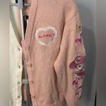 Sanrio  My Melody Two Tone Sweater Cardigan‎ Women’s size M Photo 1