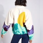 Free People FP Movement Rocky Ridge Jacket Sunrise Summit Ivory NWOT EXTREMELY oversized Photo 1