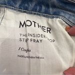 Mother The Insider Frayed Ankle Jeans I Confess Blue Size 26 Photo 7