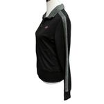 Nike Zip Up Athletic Sweatshirt Black Size Medium Photo 2