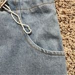 POL  Women’s Light Blue Denim Overalls With Adjustable Waist Size Small Photo 2