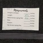 prAna  Quincy Skirt Grey Coal Wool Blend Wrap Buckle Closure Plaid Lining Size M Photo 8