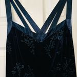 CDC evening dress with scarf Blue Size 12 Photo 4