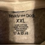 Teddy the Dog Gray Grey 1/4 Zip Long Sleeve Sweater Size XXL Photo 6