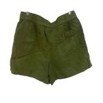 C&C California  100% linen NWOT green large pockets drawstring waist Photo 1