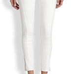 3x1  White Jeans Skinny Zip Ankle Stretch Jean Women’s Size 27 Photo 0