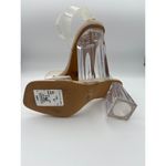 Steve Madden Women’s  Size 9.5 Clear Block Heels Photo 3