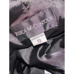 Jessica McClintock  Black Gold Strapless Mini Dress Size 10 Party‎ Photo 4