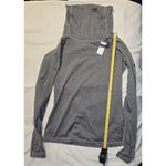 Nike Pro Hyperwarm Funnel Neck Gray Pullover Top Shirt 56323 Women's Medium L Photo 2