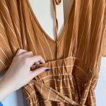 Free People NWT Beach Beach Paradise open back mini dress extra small striped Photo 6