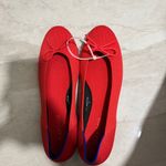 Rothy's The Ballet Flat in Glamour Red Size 9.5 with Bow Photo 5