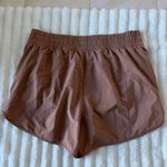 CRZ Yoga  Women's Brown Athletic Shorts Photo 2