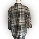 Cynthia Rowley Black and White Plaid Wool Blend Cardigan - XS, EUC Photo 4
