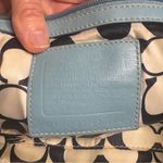 Coach  Hampton Black Nylon Leather Trim Tote Mini Bag Purse Photo 5