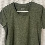 Athleta Uptempo Tee Short Sleeve Green Small T-Shirt Athletic Workout Top Photo 2