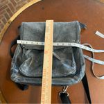 The Sak  Ventura‎ Convertible Leather Backpack in distressed gray black Photo 6