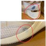 Skechers  OFF WHITE "STREET MILLION WILD INTUITION" WEDGE HEEL BOOTIES (8) Photo 8