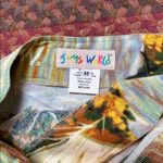 VINTAGE JAMS WORLD HAWAIIAN WRAP SKIRT Blue Size M Photo 1