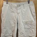 The North Face A5 Series Cotton Cargo Climbing Hiking Shorts - Size 4 Long Stone Photo 0