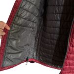 Vintage Slalom Quilted Lightweight Puffer Jacket Size Small Red Photo 5