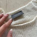 Wooden Ships But First Coffee Knit Sweater Oversized Sz S/M Photo 4