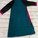 Vanity Fair Vintage pink green house dress no size tag Photo 7