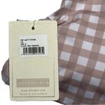 Anthropologie Antrhopologie Boamar Swim NWT Reversible One Shoulder Gingham Bikini Top Size M Photo 5
