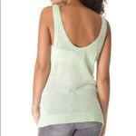 Cheap Monday  Light Green Knit Sleeveless Tank Blouse Tunic Size Medium Photo 1