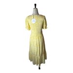 Lost + Wander  Dress Women Small Yellow Floral Sweet Summer Daze Midi NWT Boho‎ Photo 2