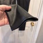 Loft‎ Faux Leather Leggings NWT Size Large Biker Moto Black Photo 2