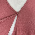 Roxy  Wrap Dress 8 Pink Mauve Mini Sleeveless V-Neck Tie‎ Rhythm Luck Lightweight Photo 8